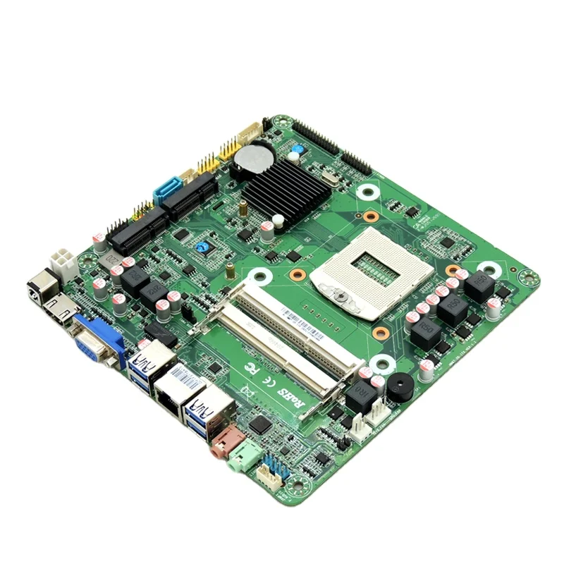 Industrial HM87 motherboard support PGA946/947 socket for Intel core  i3/i5/i7 processor DDR3 Supports two memories