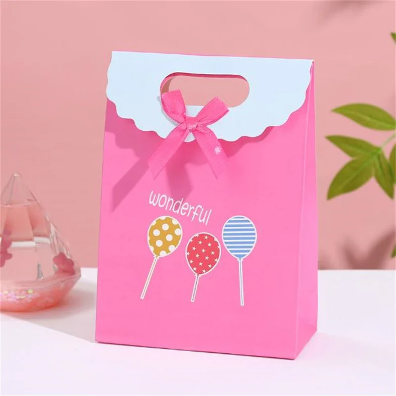 Customization Recyclable Paper Gift Bag Wholesale Selling Beautiful Shopping Business Bags For Guest Favor