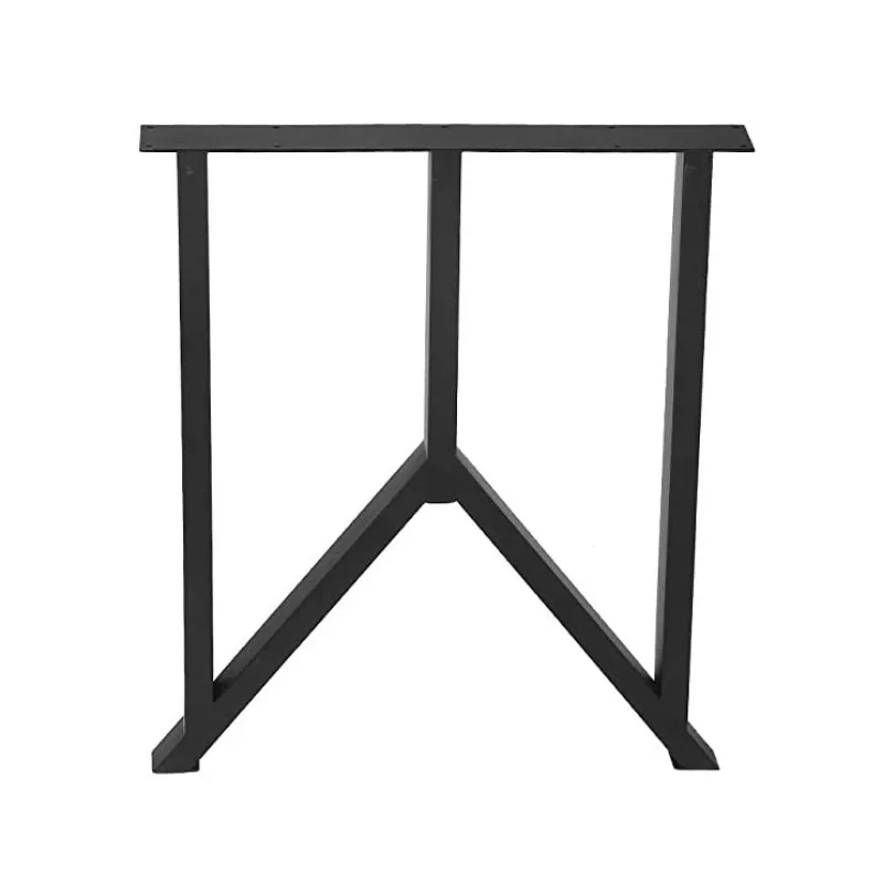 Высококачественные черные окрашенные железные металлические ножки для стола «сделай сам» ресторана журнального столика бара