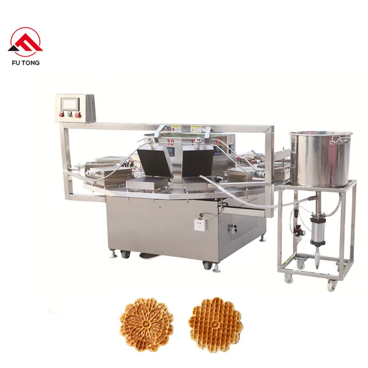 8 10 12 15 heads maquina de hacer conos de oblea waffle making machine barquillos roller machine amaranth mexico obleas machine