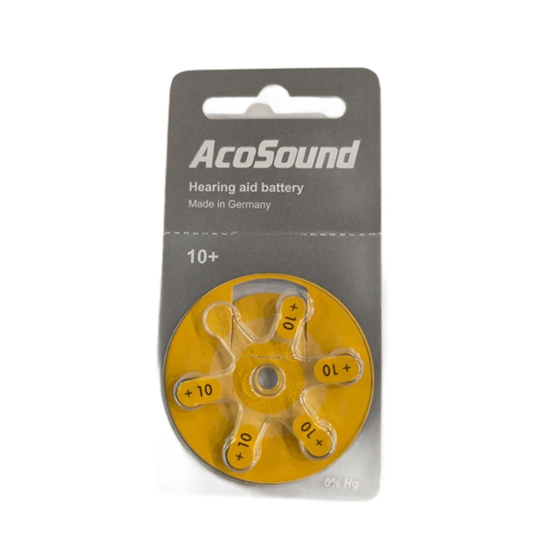 High Quality Hearing Aid Battery 10 13 312 675 Hearing Aid Batteries Easy Operation Hearing Aids Supplies