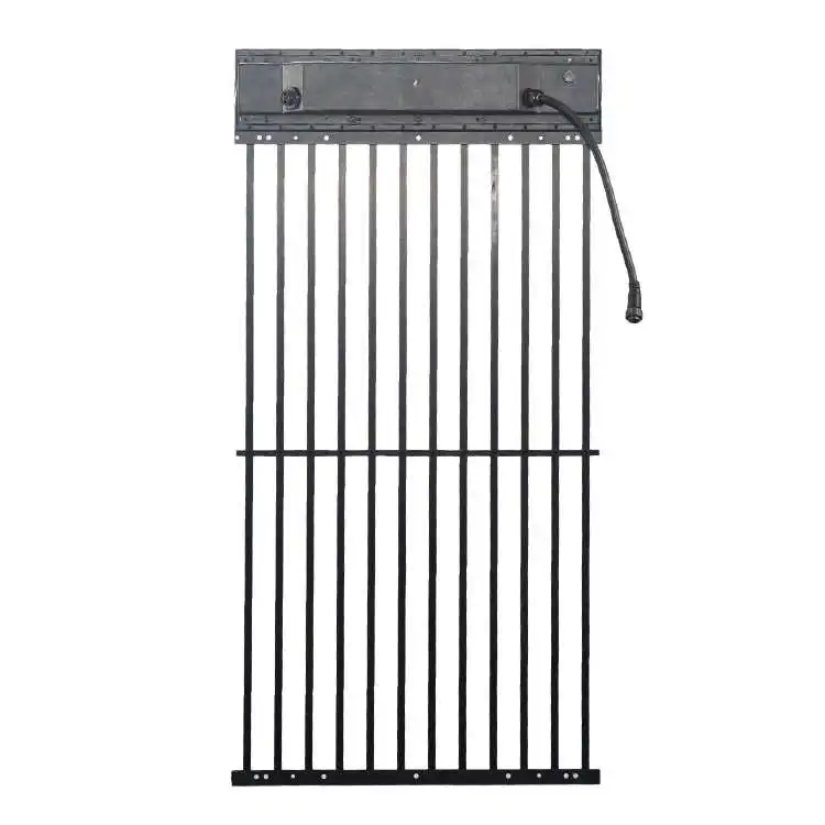  PrivaLED 5 years warranty p15.6 integrated high brightness front easy install IP67 Led curtain screen for Building