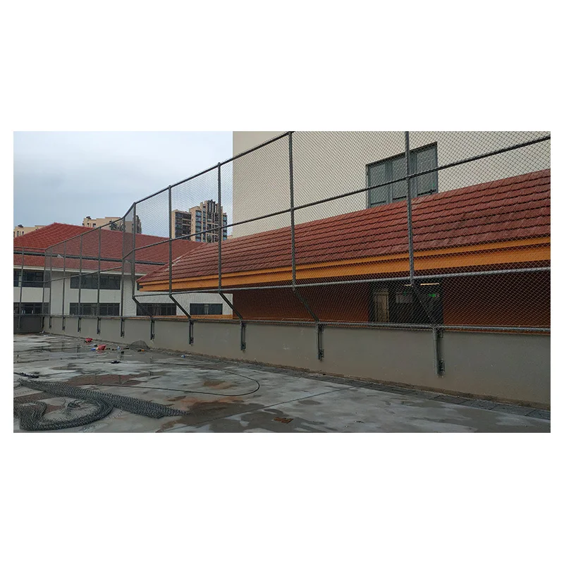 Excellent Fence Steel Wire Mesh / Steel  Roof Fence Sports Park Stadium Fence