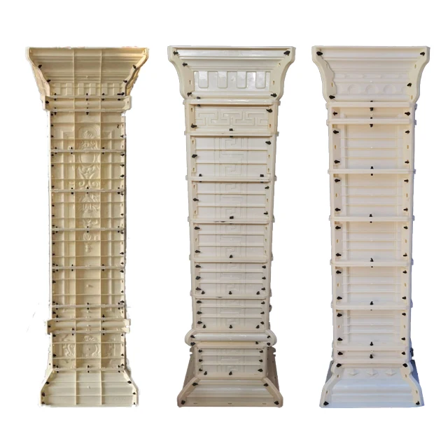 RF High Quality a Variety of Styles Are Worth Buying Reliable Precast Roman Plastic  square Pillar Columns  Molds