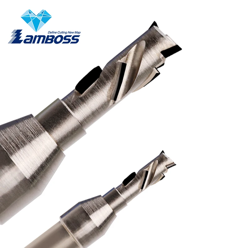 Lamboss PCD Compression Router Bits Good Quality Woodworking Diamond Tipped Router Bits CNC Cutters