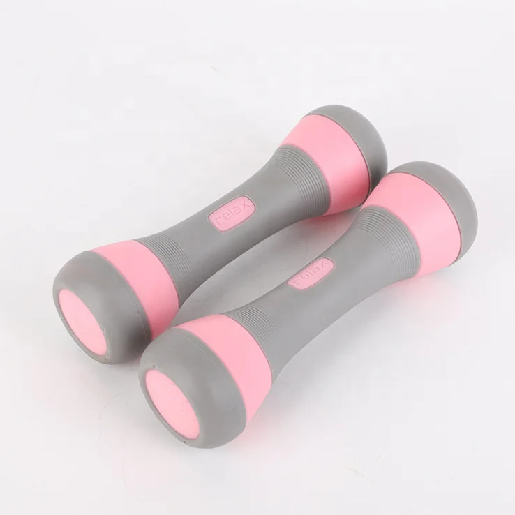 Adjustable Heavy Rubber Yoga Dumbbell Set Small Home Exercise Arm Fitness Equipment for Ladies and Children