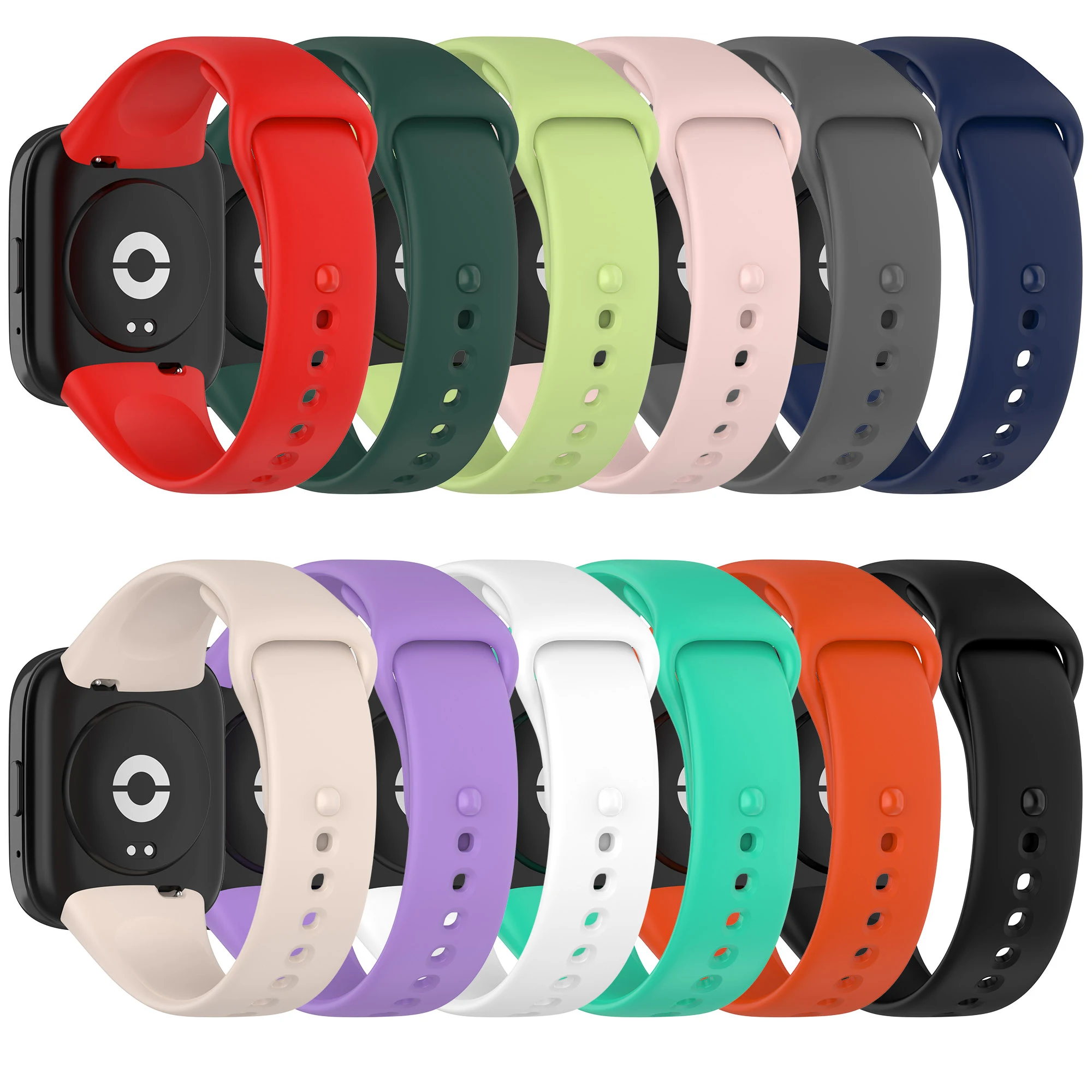 Новый продукт redmi watch 3 активный силиконовый однотонный сменный смарт-браслет для Redmi Lite ремешок
