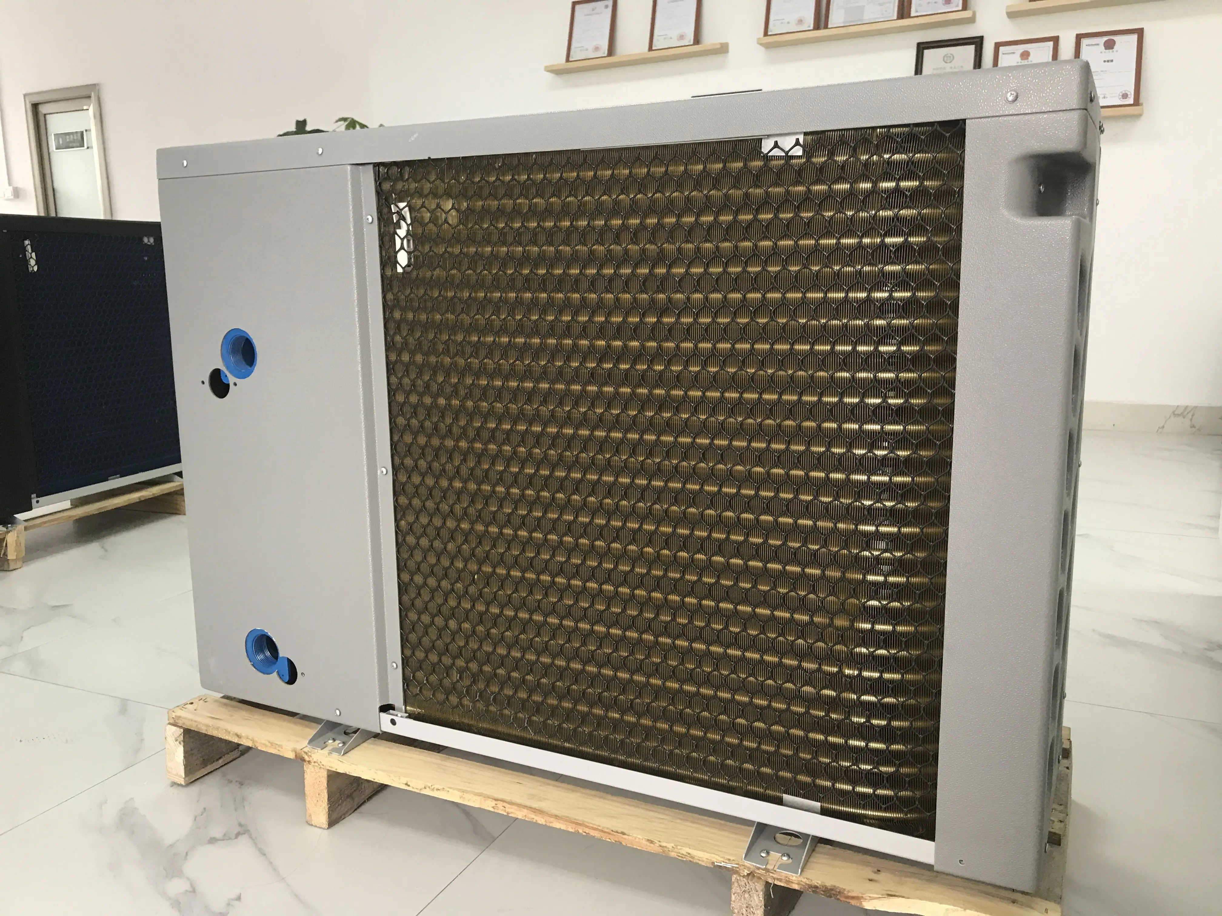Lampopumppu Dc Inverter 16kw R410A Refrigerant Air Source Monoblock Heat Pump Water Heaters For  Heating Cooling and DHW