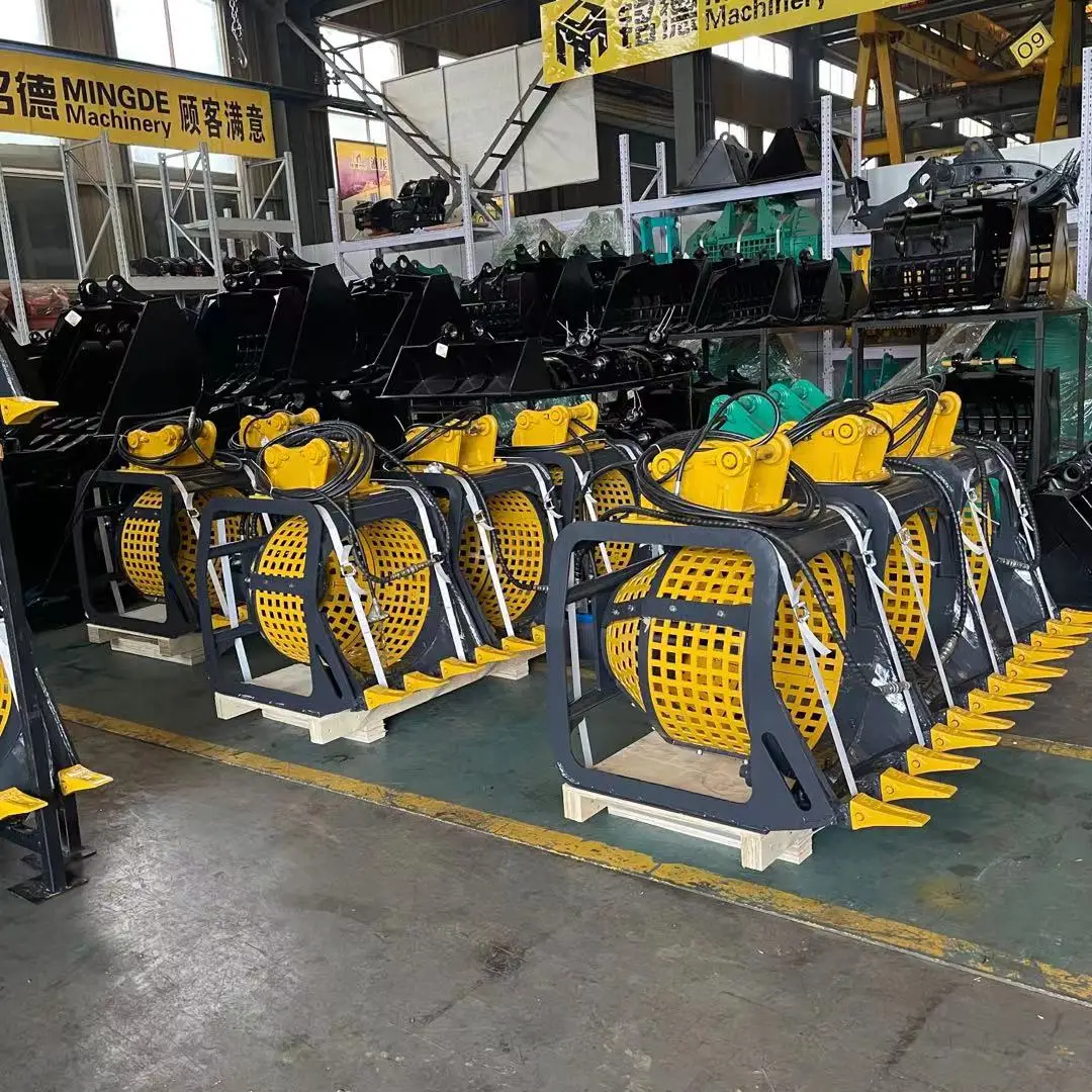 MONDE sand stone sieving bucket screening bucket for skid steer