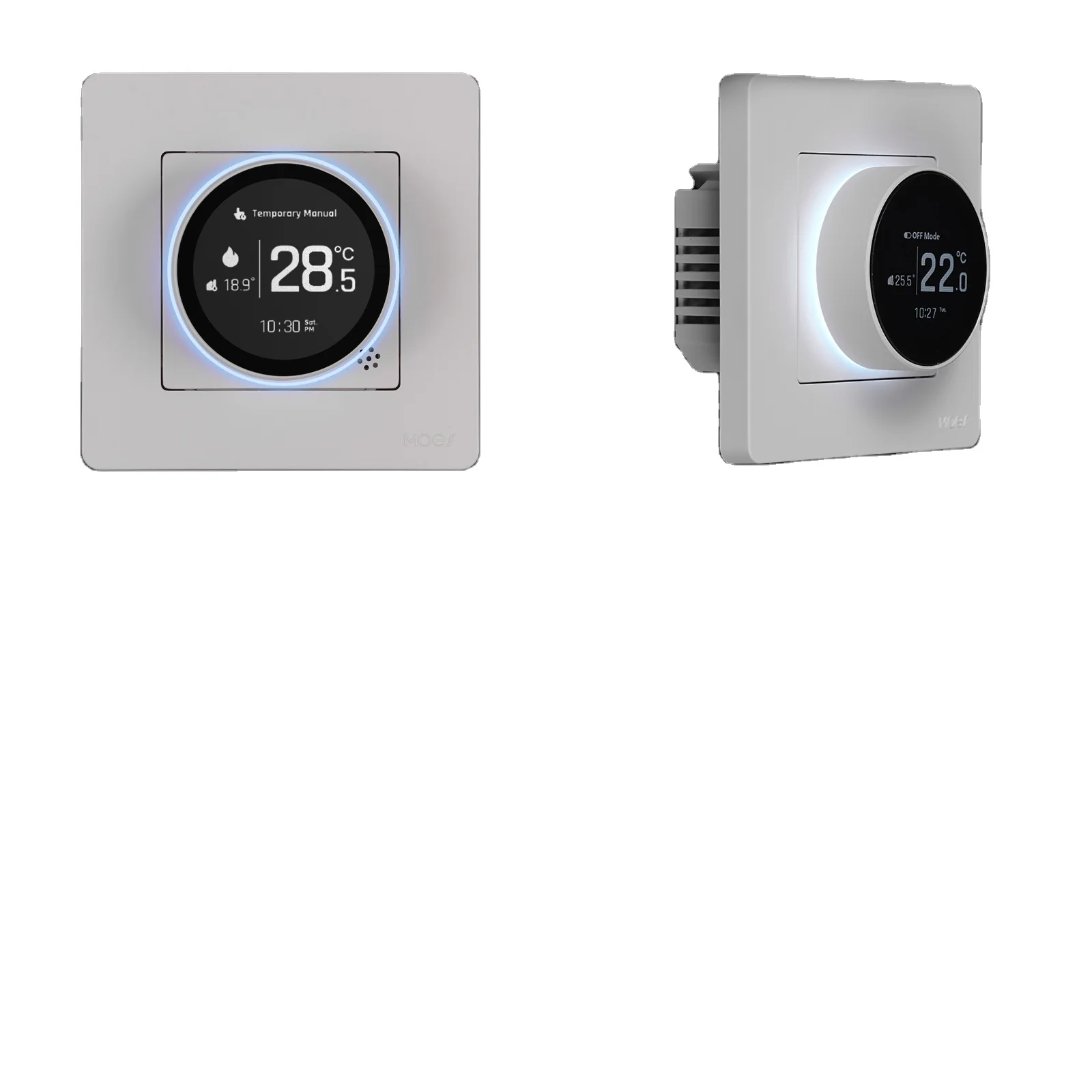 Hot-selling High-quality Zigbee Smart Digital Thermostat Wireless Remote Control TUYA Smartlife App MOES NOVA Factory