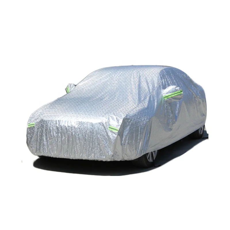Car Cover  Rainproof Waterproof Sunproof PEVA Aluminum Plating Film   Car Cover