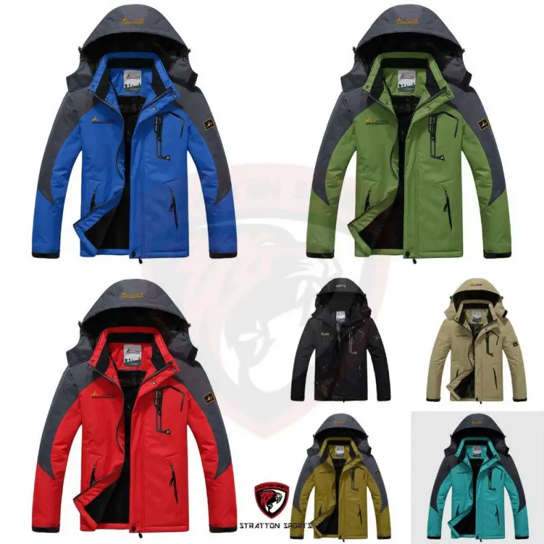 highly breathable extra heated custom ski jacket for men winter custom label windbreaker waterproof 10000 mm face north