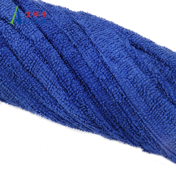 Microfiber Squeeze Water FLAT Mop Dry Wet Retractable Cleaning twist mop