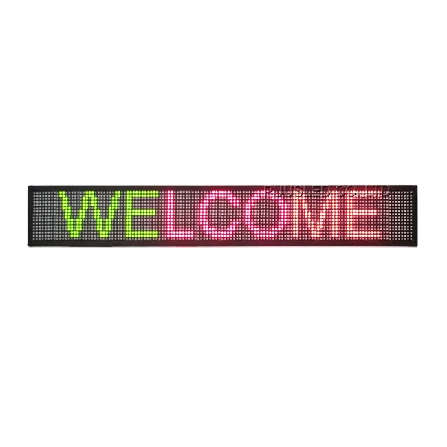 Wifi Digital Board Logo Store LED Scrolling Screen Outdoor Programmable Signs Text P10 Led Sign Display For Advertising