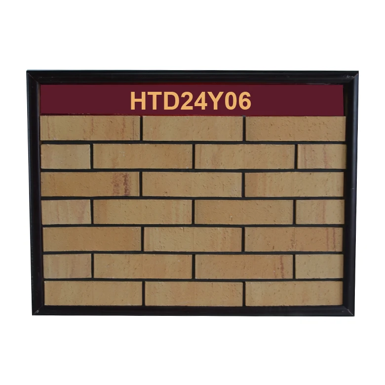 Декоративный тонкий деревянный зернистый глиняный кирпич для духовки Облицовочный клинкер терракотовый дома