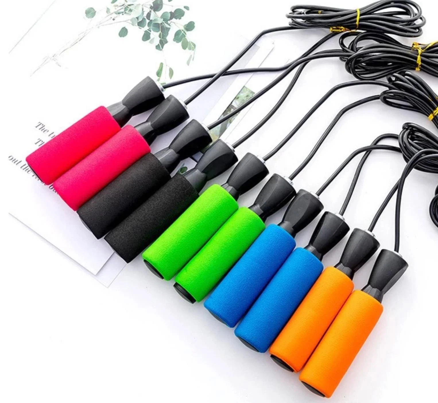 Wholesale custom Logo Aluminum Handle speed weighted heavy Skip Rope skipping jump rope skipping rope fitness