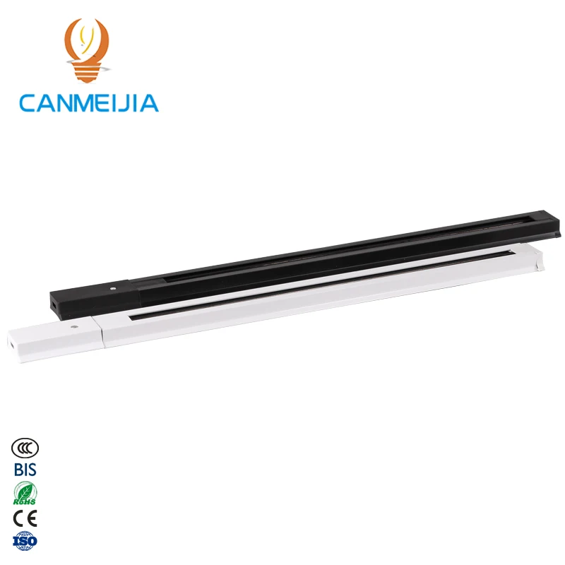0.5M Track Light Rail  / T L Straight Connector Track Light Box In Detail Link Track Lighting Accessories
