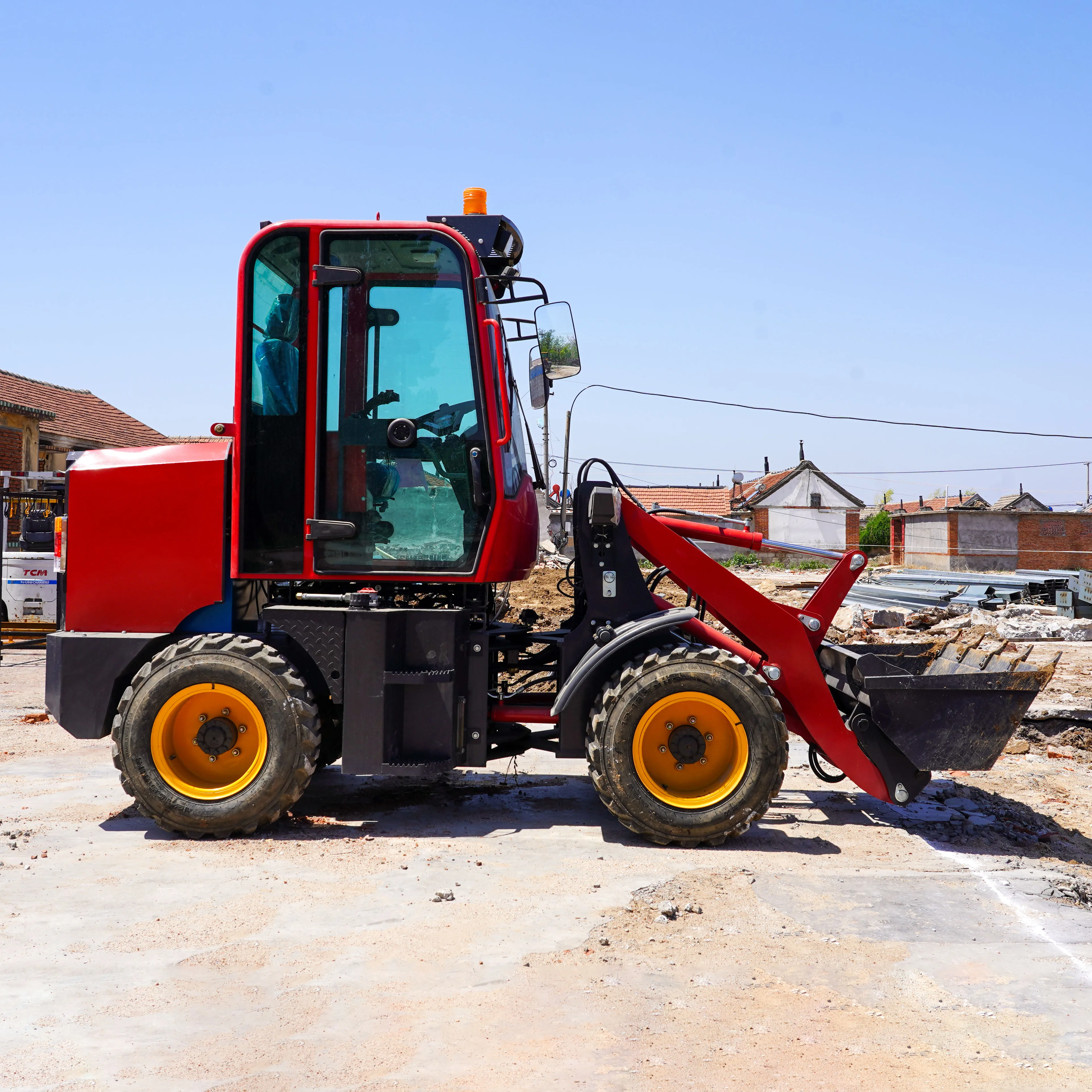 Multi-model Multi-functional Articulated Electric Loader Earth Moving Machinery Agriculture