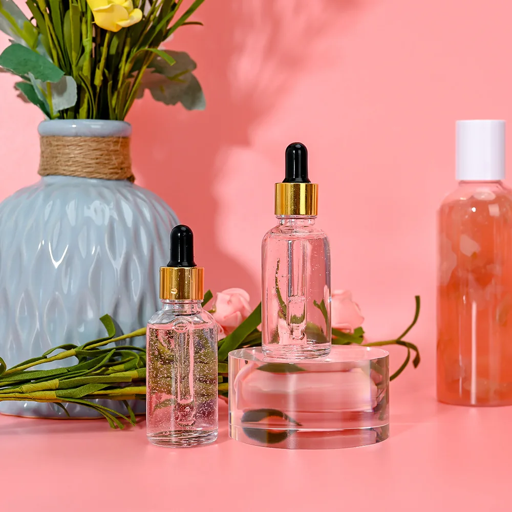 Natural Organic Pink Cleanser Rose Water Face Serum Skin Care Set Whitening And Moisturizing Skin Care Set