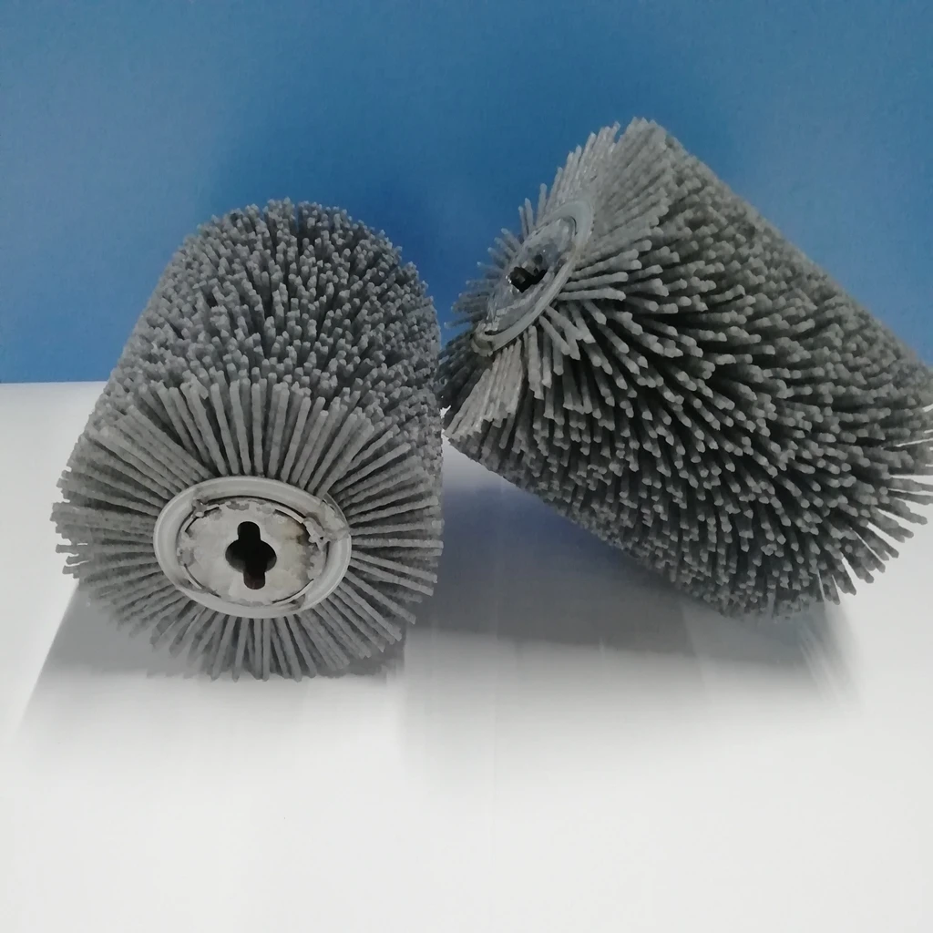 MAKIT 9741 Spiral Abrasive Nylon Wire Brush Drum for Woodworking Polish