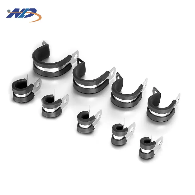 52pcs 304 Stainless Steel Galvanized Steel Plastic Cable Hose Clamps Assortment Kit 20mm Band Width Metric Inch Measurement