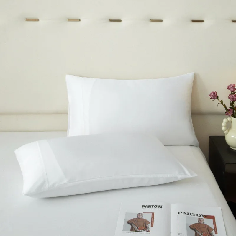 Hotel Luxury Organic Bamboo Pillowcase Envelope Closure Bamboo Pillow Case Pillow Protector Cover for Bed Pillow