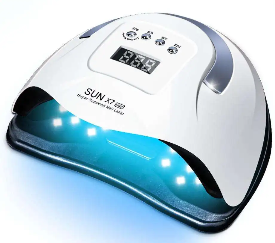 Professional 180W BlueLight Curing Gel Nail Art Tools Salon Table Manicure Machine Sun Uv Nail Dryer UV LED Nail Lamp