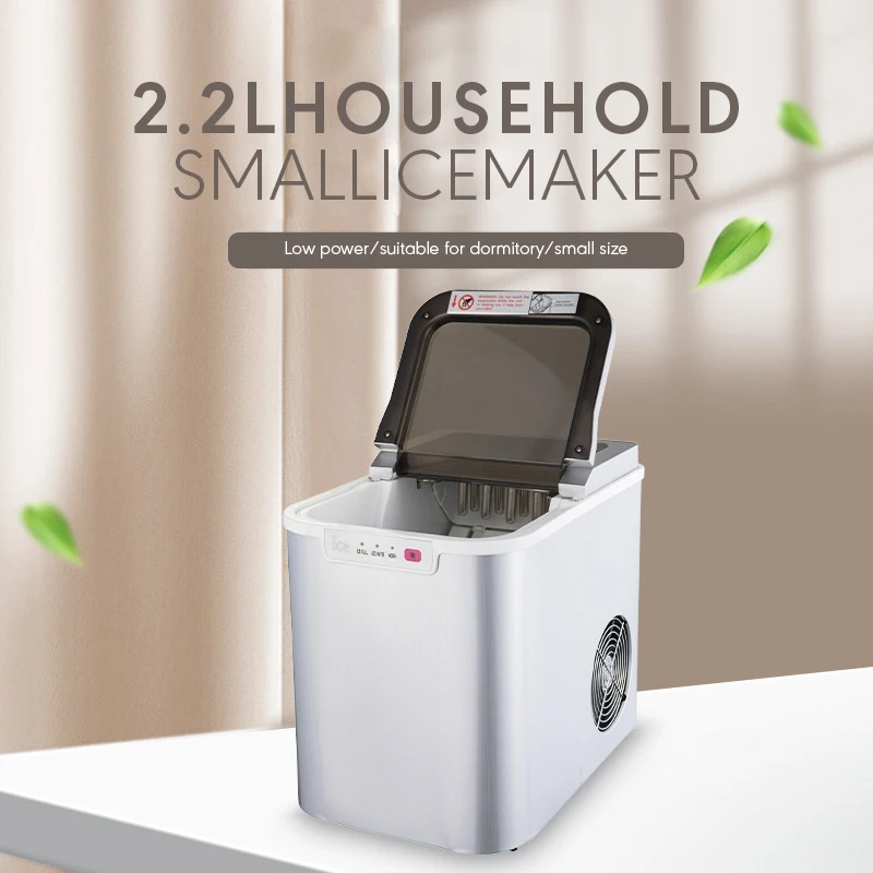 2022 Wholesale nugget portable mini ice maker making machine propane home small ice machines maker