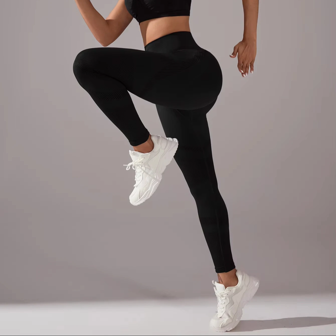 Yoga Sets Tights korea yoga leggings Fabric Bulk Hight Quality Mujer Clearance Wholesale Polainas De Sport Thick Sportswear Team