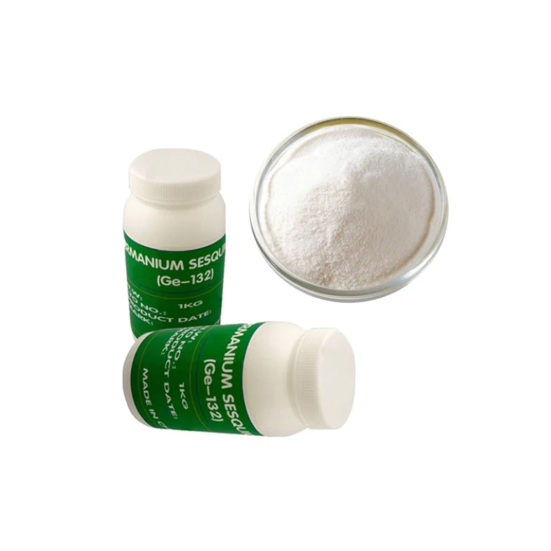 Kosher Factory high quality  wholesale  price 99.999% Organic germanium ge 132 White Powder Supplement