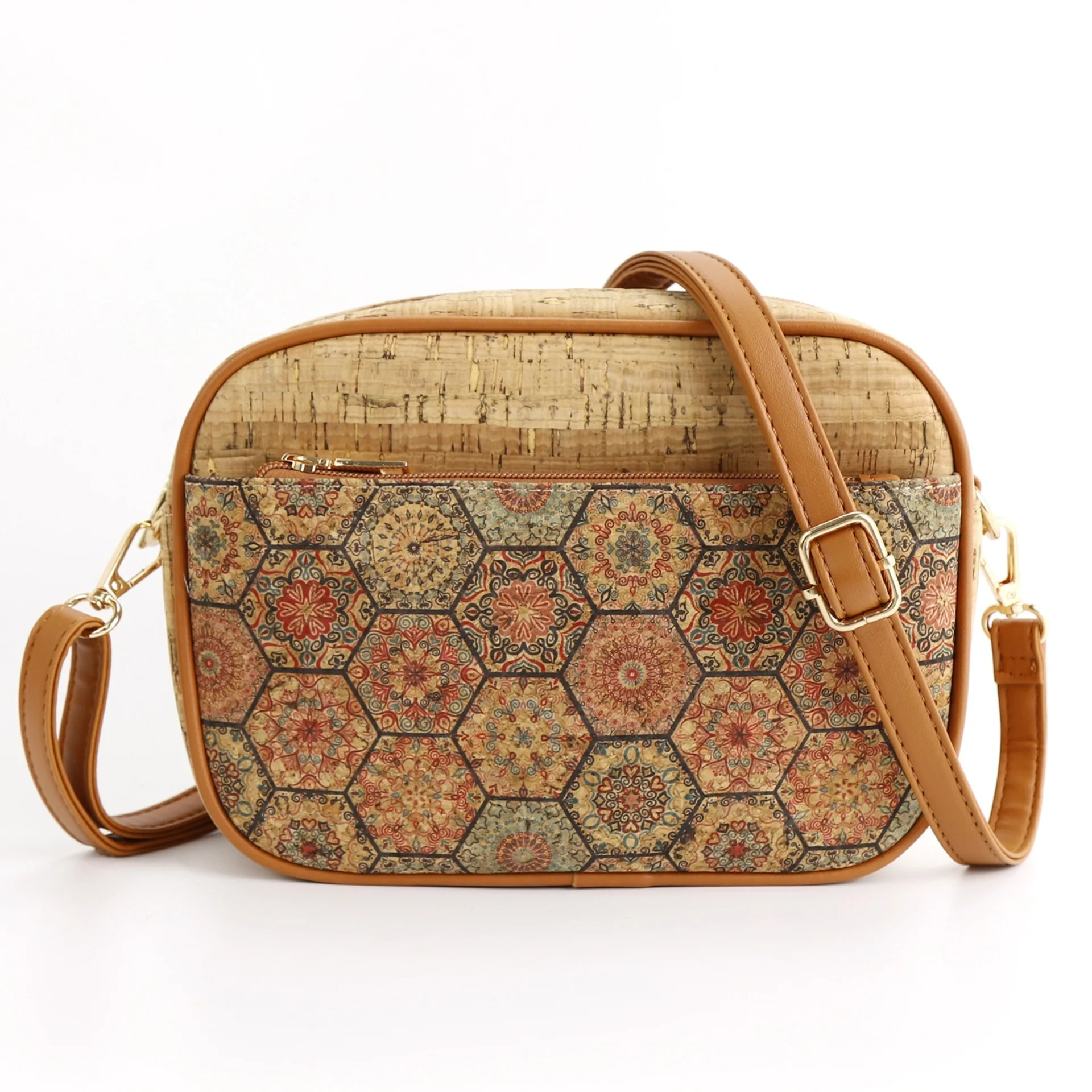 WS23 crossbody bag Chinese national wind characteristic shoulder bag Custom Design Ladies Purses Handbags Fashionable Cork