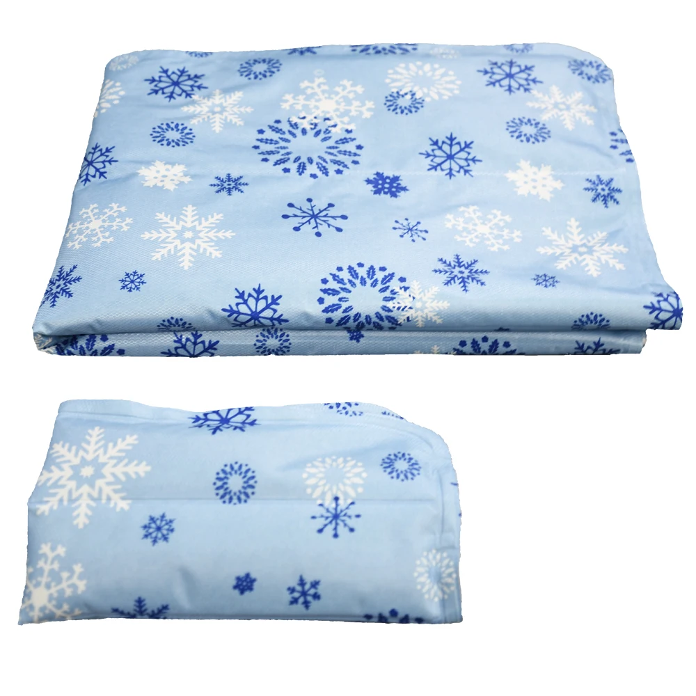  Прямая продажа с фабрики переработка нетоксичный комфортный складной гелевый самоохлаждающий коврик для домашних животных подстилка кошек и собак ноутбука охладитель