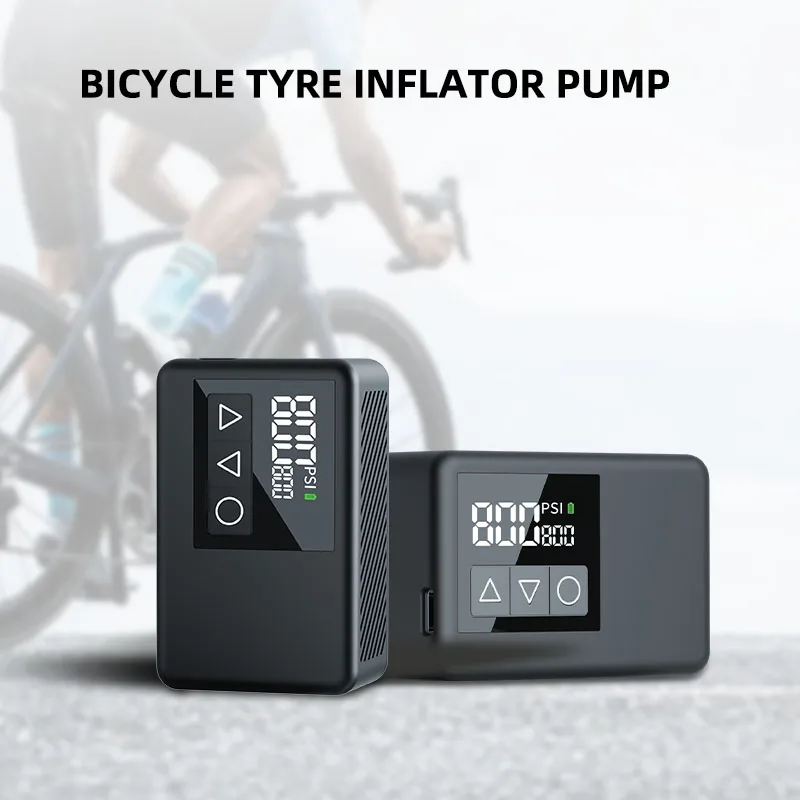 2024 New BL01 Brushless Motor Portable Electric Bike Pump Air Pump Tire Inflator for Bike with Longer Life