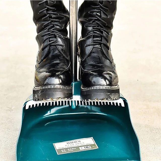 
High quality dust free broom parts of the broom with steel broom handle 