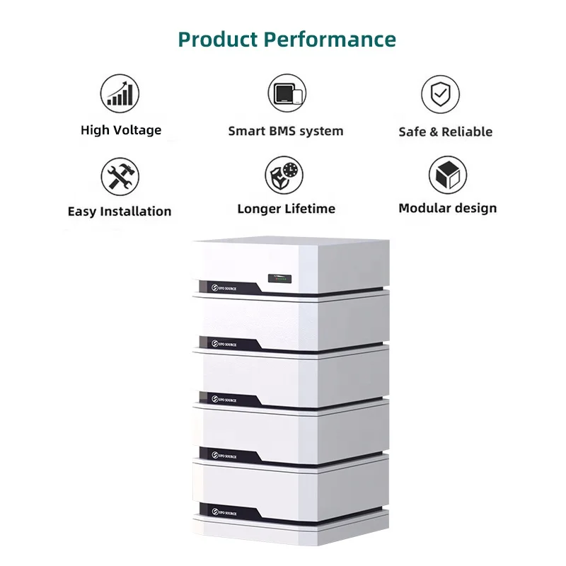 China Wholesale High voltage DC lithium-ion battery 144-336V energy storage stacked lifepo4 battery system