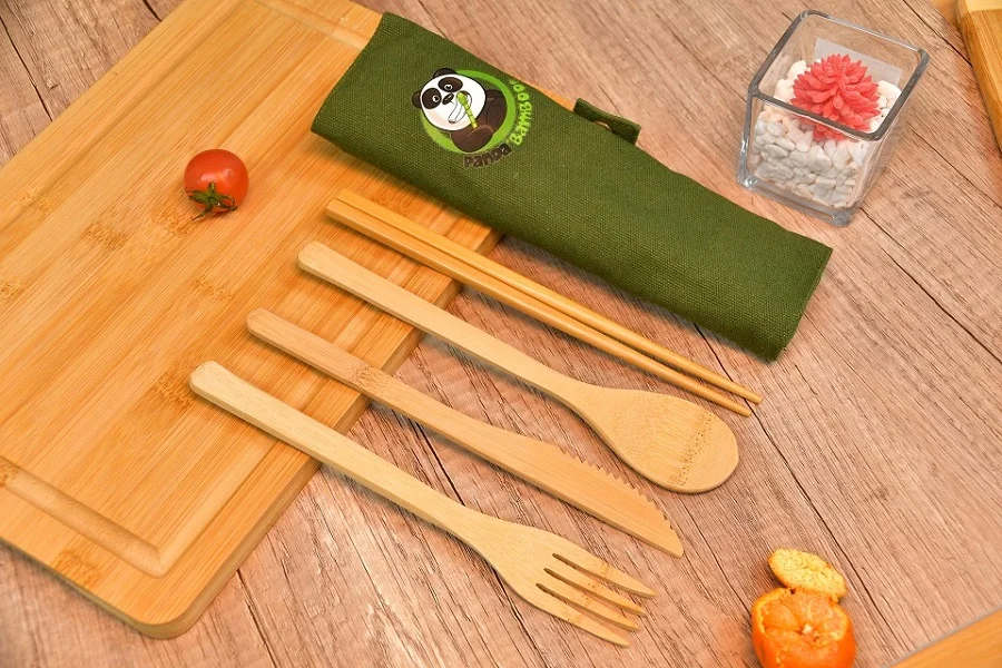 Bamboo 100% Sustainable Ecofriendly Wooden Personalized Spoon Sell Separately or Buy in Utensil Set with  customized Printed