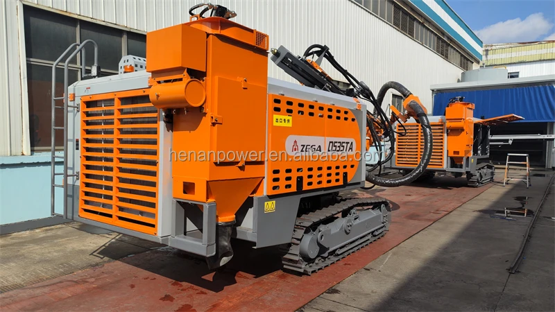 ZEGA D535TA Drilling Equipment for Mining Applications Integrated Open-pin Down the Hole Drilling Rig Machine