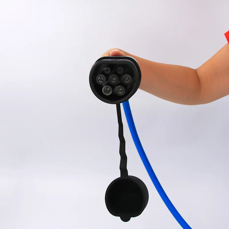 16 А Однофазный Тип 2 розетка EV зарядный штекер