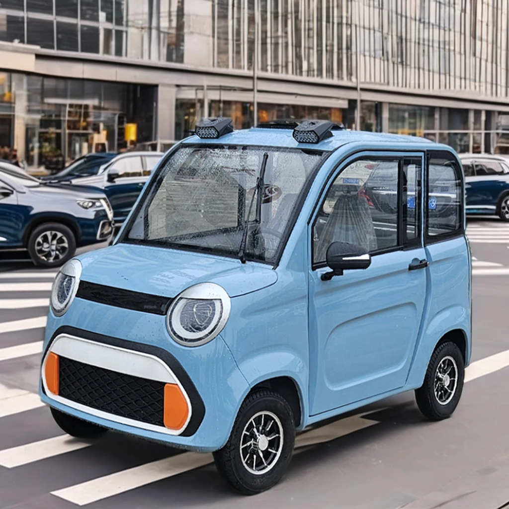 Powerful 1500w 60v 58ah 4 Seat Adult Small Home Looking Mini Four-seat Electric New Energy Vehicle