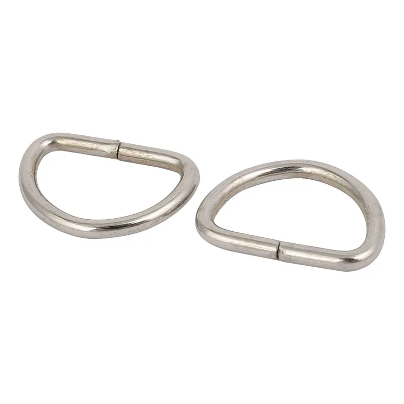Custom Zinc Alloy Steel D Ring For Bag