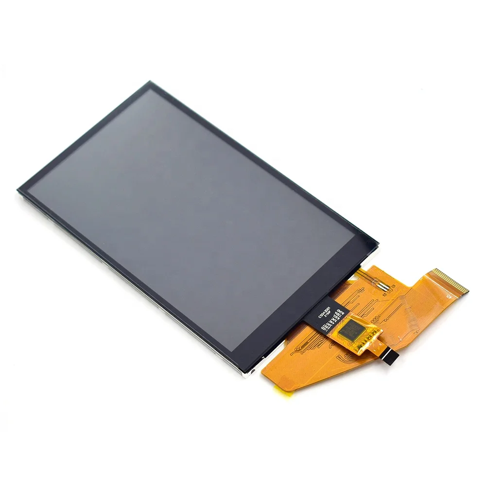 4.3 inch 480*800 Full view capacitive touch display screen 45 pin rgb mcu interface ips tft lcd panel