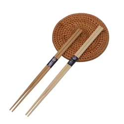 Custom Printed Disposable Bamboo Chopsticks In Paper Sleeve