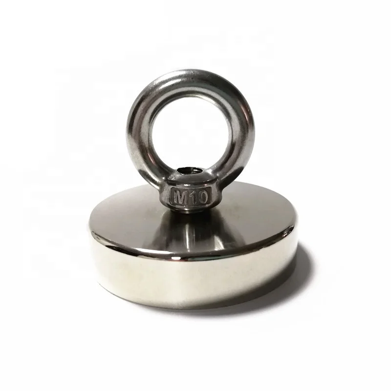 n52 neodymium magnet screw hole waterproof fishing magets 8000 gauss magnet