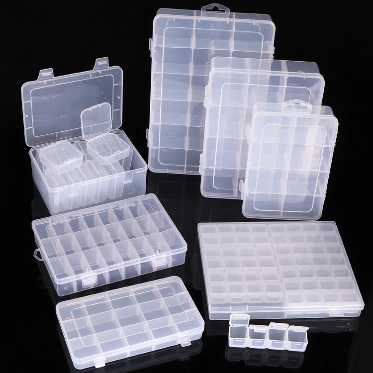 Yuzmei Plastic Screw storage container Bead Storage Container Craft Case Organizer Nail Art Portable Storage Box
