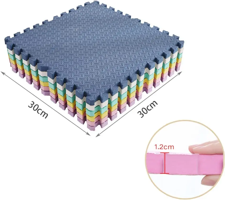 Hot Sale Best Quality 4 cm thick EVA Foam Tatami Baby Room Puzzle MAT foam baby crawling MAT puzzle mat