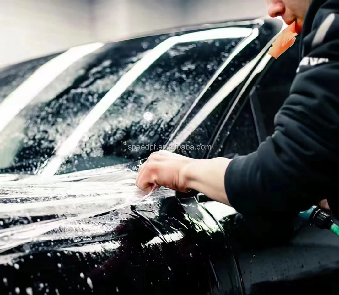 8 Years Warranty USA Quality Self Healing TPU PPF Paint Protection Film 7.5Mil Black Matte Car Tpu Ppf Wrap Films