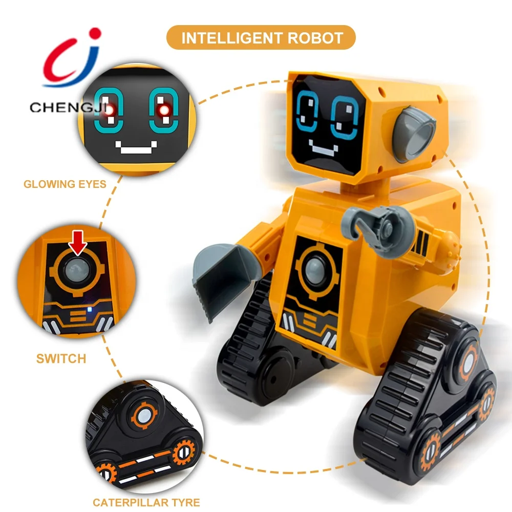 Remote control toy education cartoon intelligent programmable engineering robot