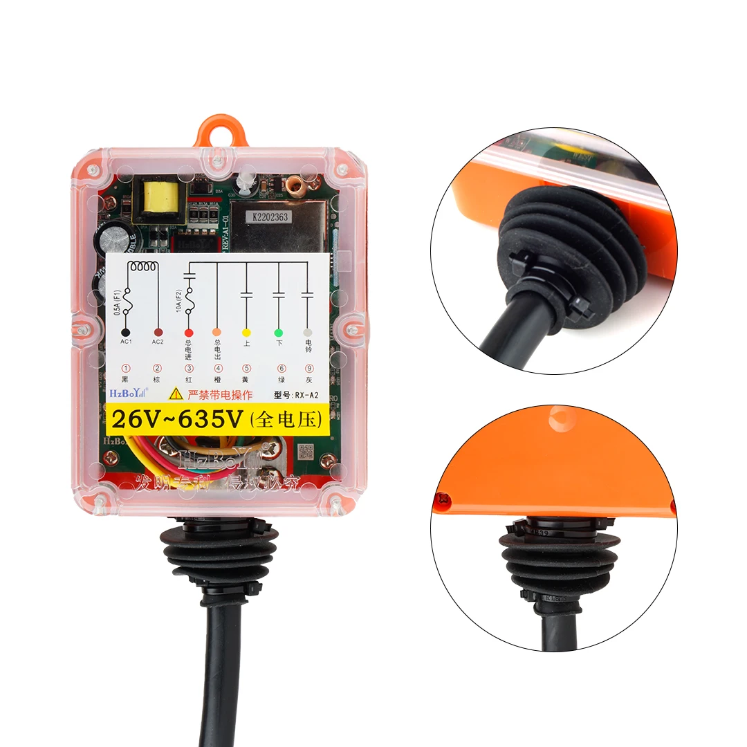 F21-2S best price factory direct sale custom wireless waterproof industrial remote control truck crane