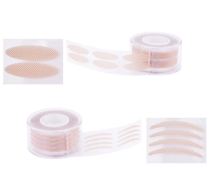 Hot Selling Portable Mesh 600PCS Eyelid Tape Stickers Self-Adhesive Lace Eye Double Invisible Eyelid Tape