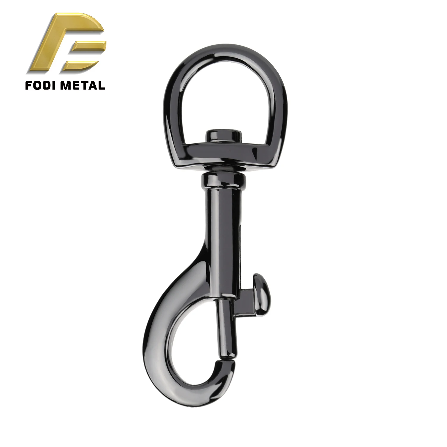 H1891DGM wholesale price high quality swivel dog leash hook 15mm metal sanp hook for pet